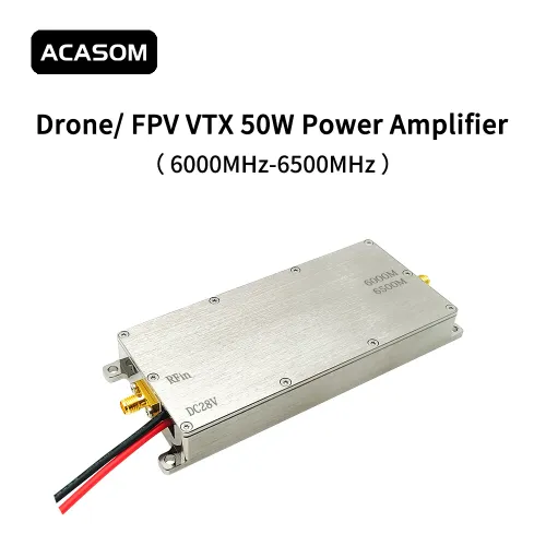 ACASOM усилитель 6000–6500MHz 50W 40dB для беспилотных систем | Chipomi